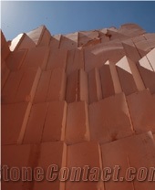 Persian Red Marble Block, Iran Red Marble