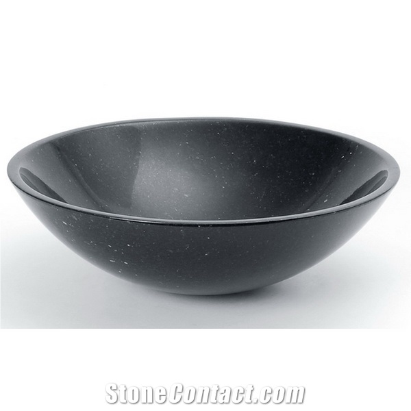 Black Galaxy Granite Sink Bowl
