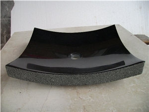 Shanxi Black Granite Vessel Sink