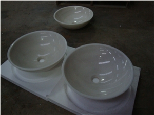 White Marble Sink