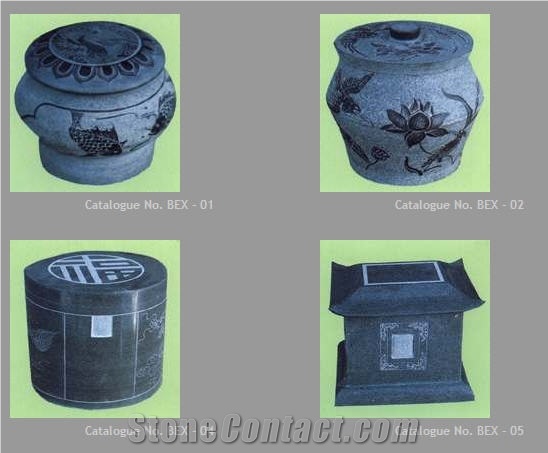 Urn, Vase Tombstone Accessories