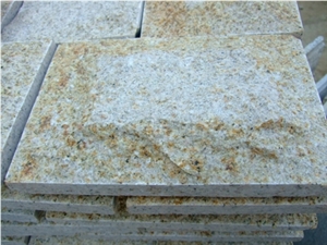 G682 Yellow Granite Mushroom Stone