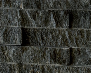 Toros Black Marble Split Face Wall Stone