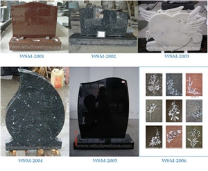 Granite Headstone Monuments from China