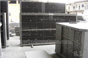 Shanxi Black Granite Columbarium
