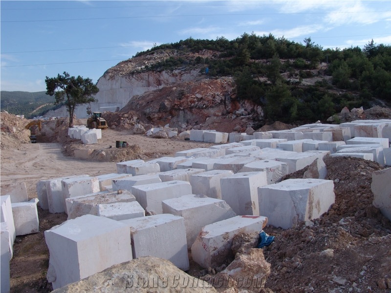 Our Bilecik Beige Quarry, Marble Blocks