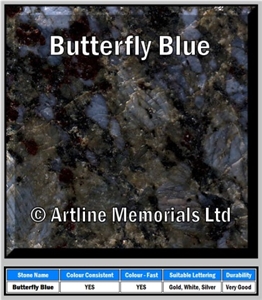 Pietra Gray Marble Slabs & Tiles, Butterfly Blue Granite Slabs & Tiles