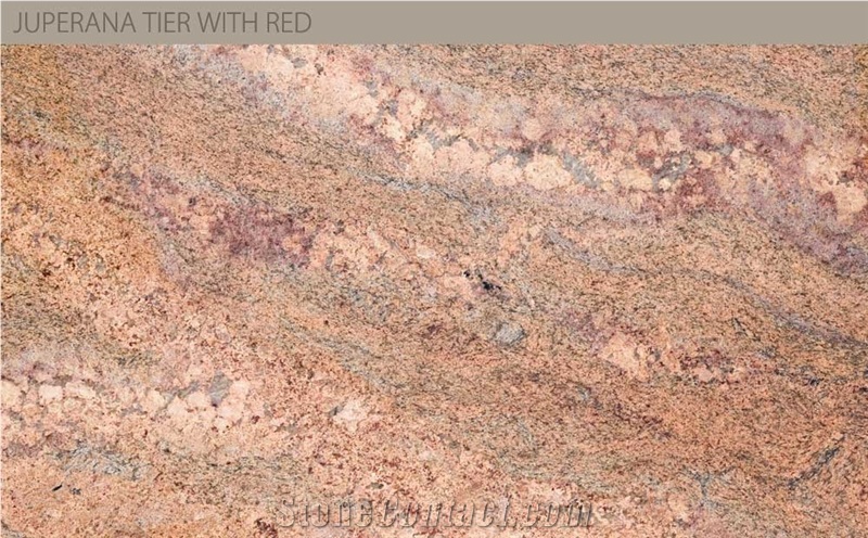 Juperana Tier with Red Granite