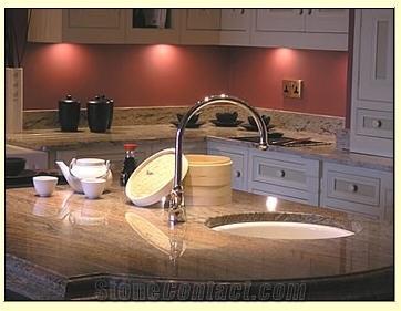 Polished Granite Marble Kitchen Worktops