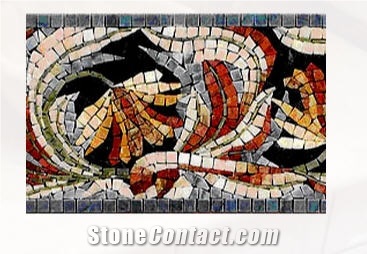 Nartural Stone Mosaic Border