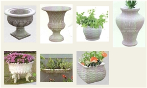 Stone Vases, Flower Pots