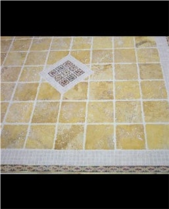 Light Travertine Floor Tiles