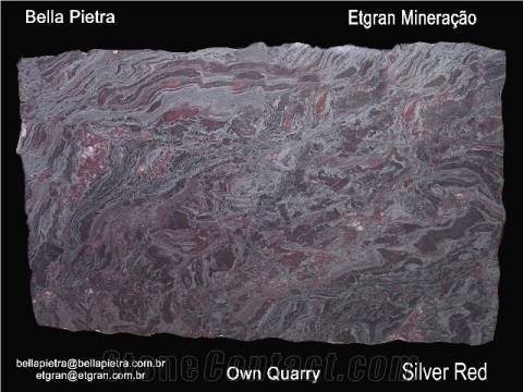 Silver Red Granite