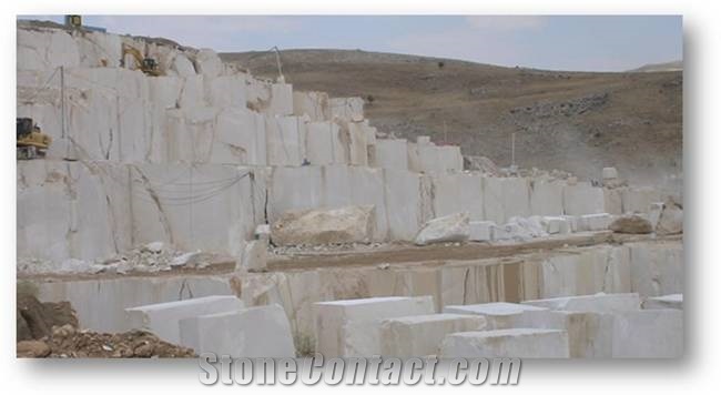 Deva Beige Quarry Marble Blocks