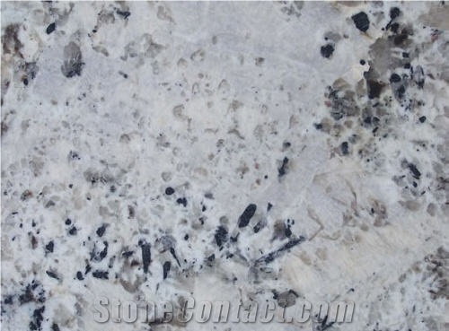 Branco Serenata Granite Slabs & Tiles, Brazil White Granite
