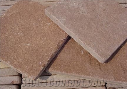 Cut - Red Sandstone Tile
