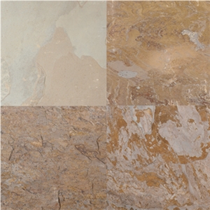Autumn Mist Slate Slabs & Tiles, India Brown Slate