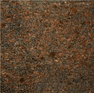 India Copper Brown Granite Slabs & Tiles