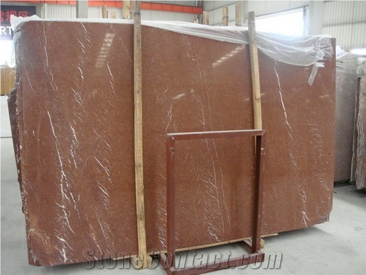 Rosso Alicante Marble Slab, Spain Red Marble