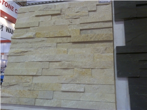 Beige Quartzite Cultured Stone