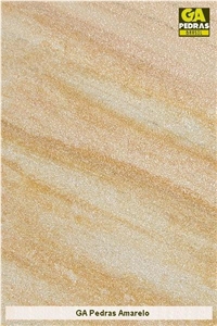 Amarelo Quartzite Slabs & Tiles, Brazil Yellow Quartzite