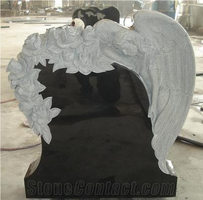 China Black Granite Monument