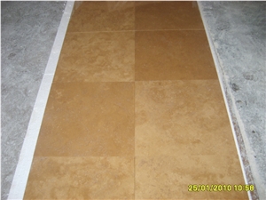 Yellow Travertine Slabs & Tiles