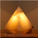 Onyx Pyramid Interior Lamp