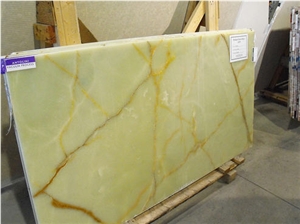 Persian Green Onyx Slab
