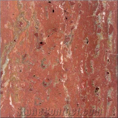 Iran Red Travertine Slabs & Tiles