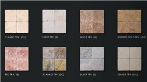 Tumbled Travertine Tile Collection