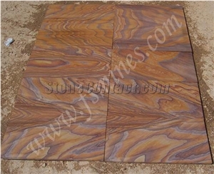 Rainbow Sandstone Slabs & Tiles