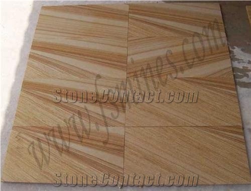 Teak Wood Sandstone Tile