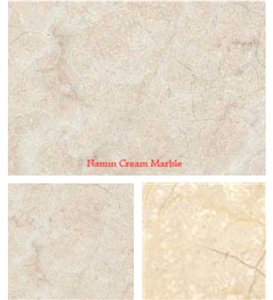 Cream Namin Marble Slabs & Tiles, Iran Beige Marble