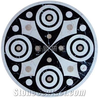 Marble Waterjet Round Medallions