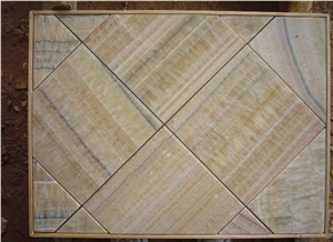 Imperial Wood Vein Marble Slabs & Tiles, China Yellow Marble