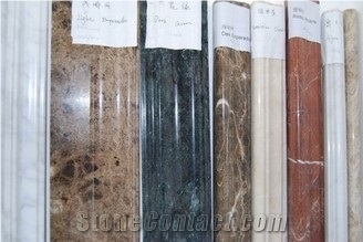 China Marble Granite Chiar Rail Molding Tile