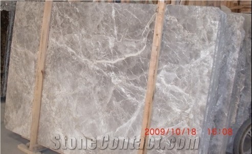 Tundra Grey Marble Slab, Stone