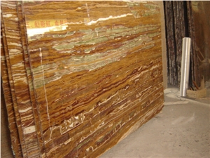 Plywood Onyx Slabs, Iran Brown Onyx
