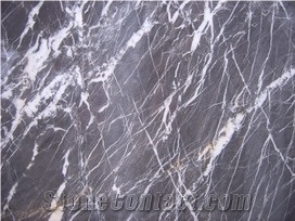 Silver Spider Marble Slabs & Tiles, Turkey Grey Marble