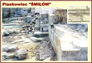 Smilow Sandstone Quary, Blocks