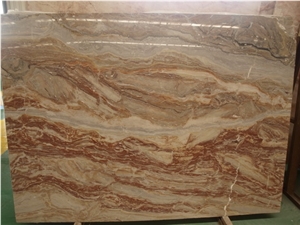 Monica Red Marble Slabs