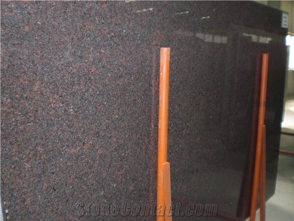 Royal Mahogany Granite Slab, United States Brown Granite