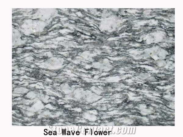Sea Wave Flower Granite Slabs & Tiles