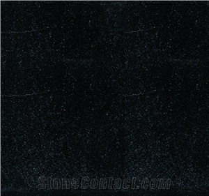 Ebony Black Granite, Imported Granite