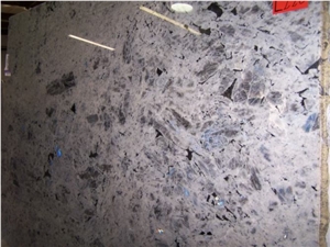 Labradorite Bianca Granite Slab, Madagascar White Granite