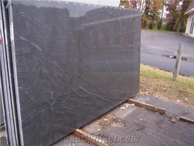 Virginia Mist Granite Slab, United States Black Granite
