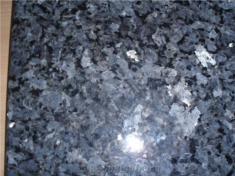 18 In X18 In Blue Pearl Granite Polished Tile Norwegian Origin Stone