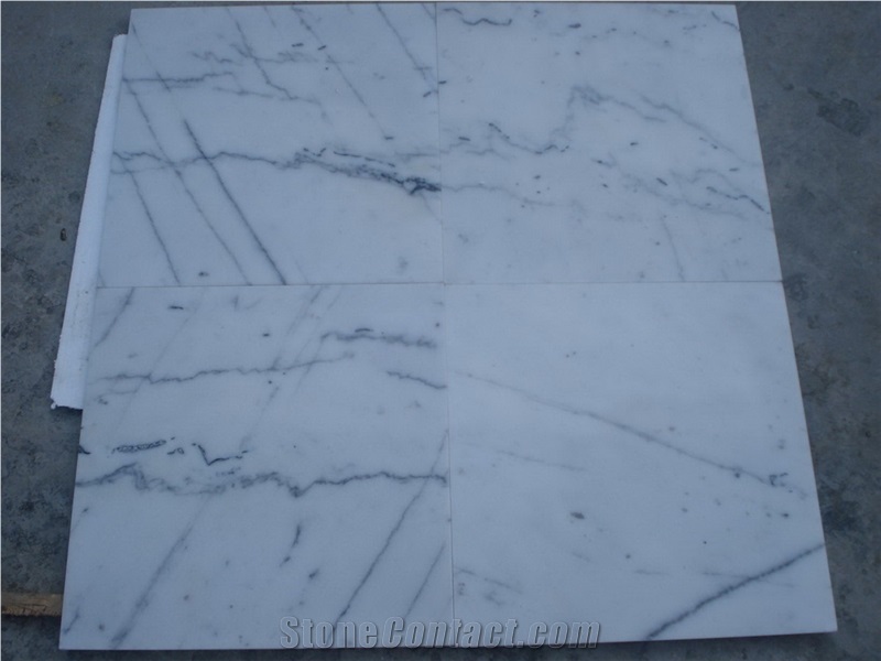 Guangxi White Marble Tile and Slab