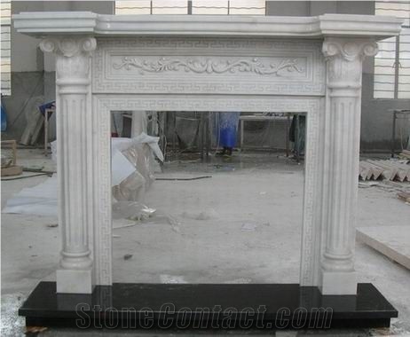 Natural Stone Fire Surround Molding Supplier